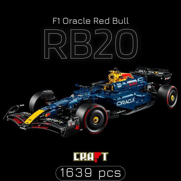 Oferta Exclusiva deste An&uacute;ncio | F&oacute;rmula 1 - Red Bull RB20 do Max Verstappen (1639 pe&ccedil;as)