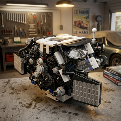 Motor W12 Twin Turbo (871 pe&ccedil;as)