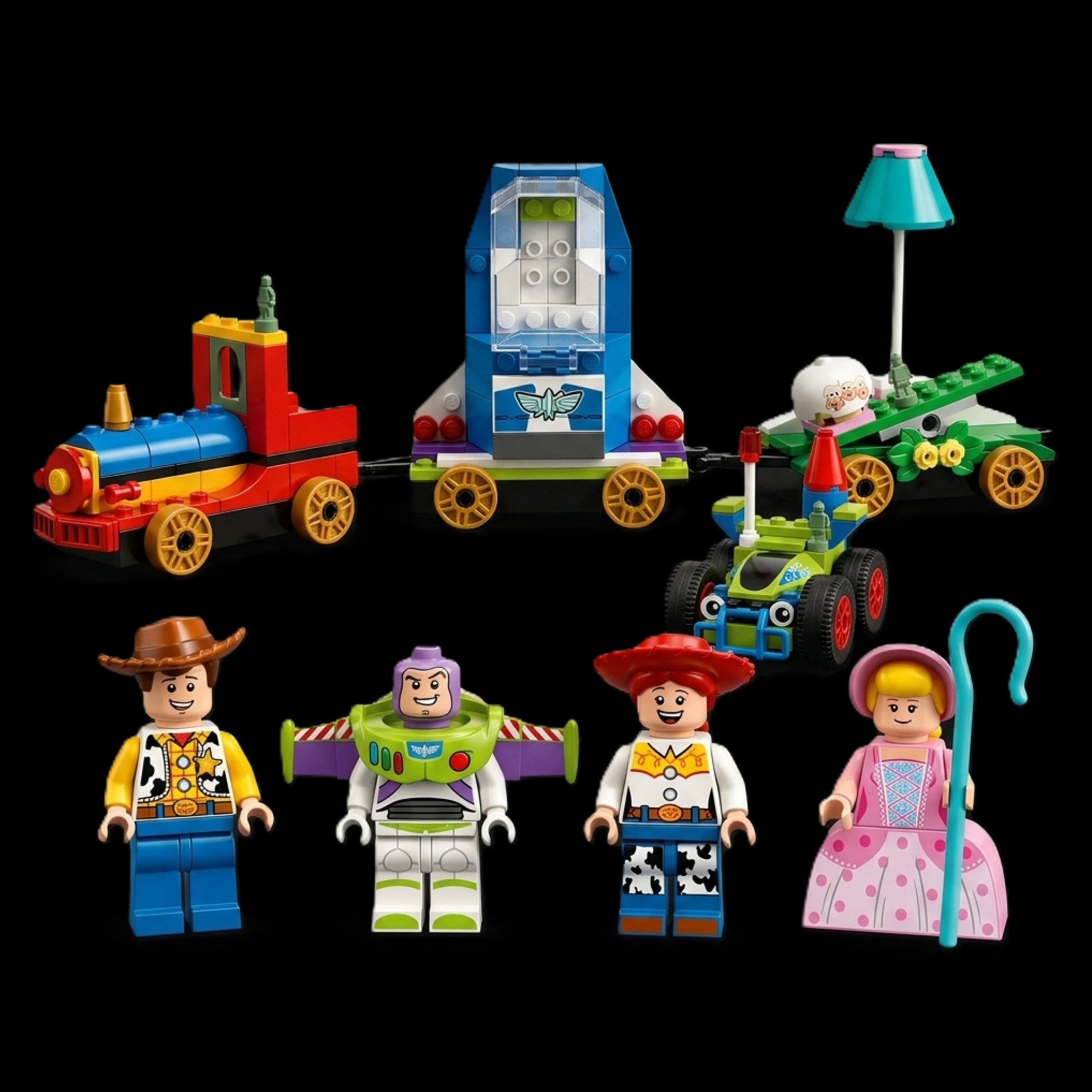 Toy Story - Trem de Celebra&ccedil;&atilde;o e Carro RC (206 pe&ccedil;as)