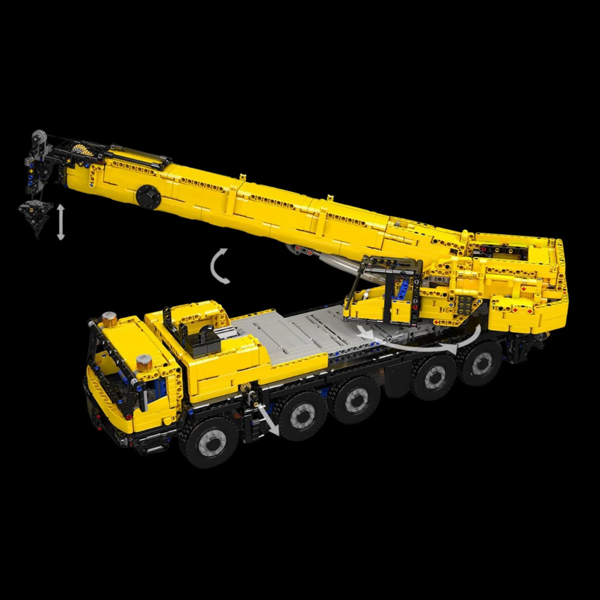 Guindaste M&oacute;vel LTM1110 Amarelo (3218 pe&ccedil;as)