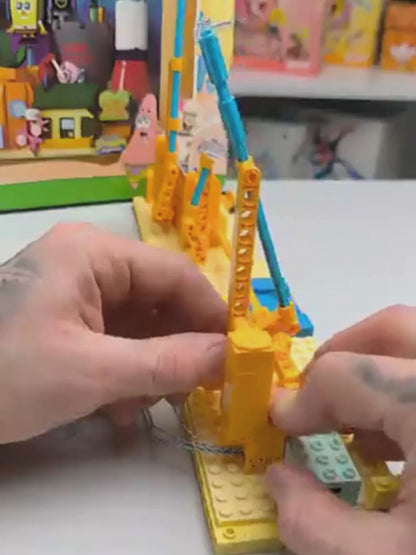 Bob Esponja - Quadro 3D Fenda do Biquini (1126 pe&ccedil;as)