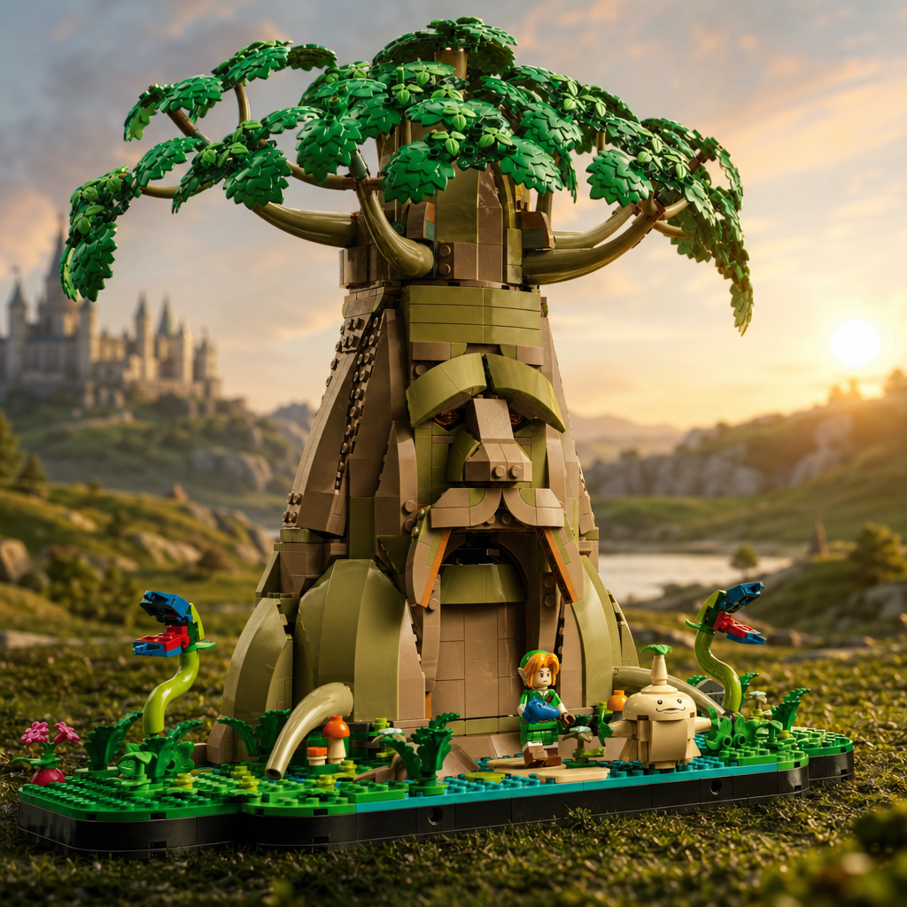 A Lenda de Zelda - &Aacute;rvore sagrada (2 em 1) (2500 pe&ccedil;as)