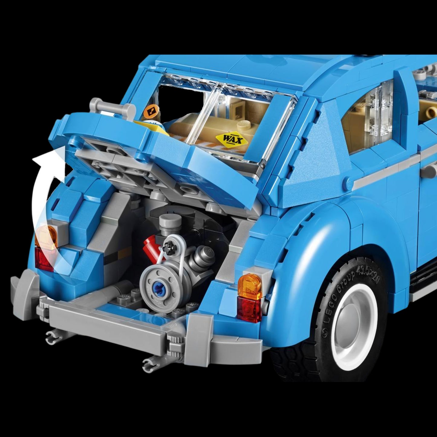 Fusca Azul do Surf (1193 pe&ccedil;as)