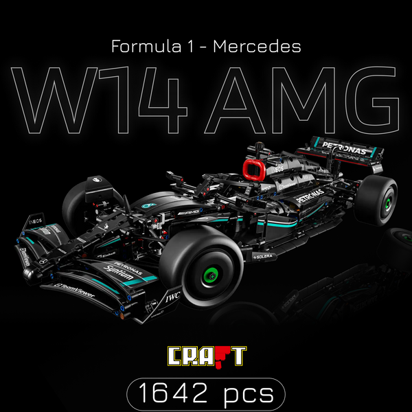 Fórmula 1 - Mercedes AMG W14 (1642 peças)