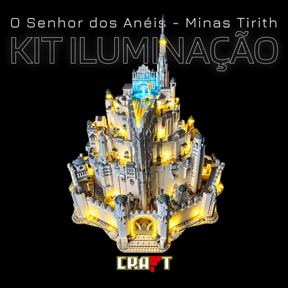 Kit de Ilumina&ccedil;&atilde;o para O Senhor dos An&eacute;is - Minas Tirith