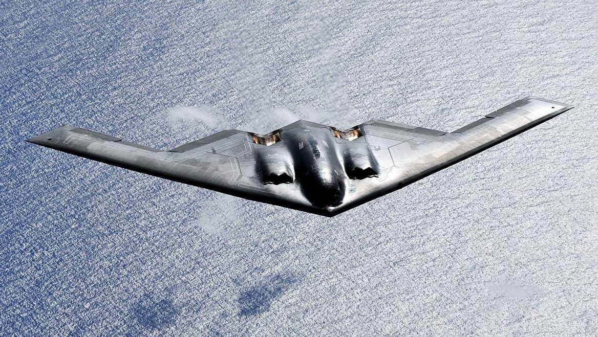Bombardeiro B-2 Spirit afunda navios com bombas QUICKSINK em exercícios - Poder Naval