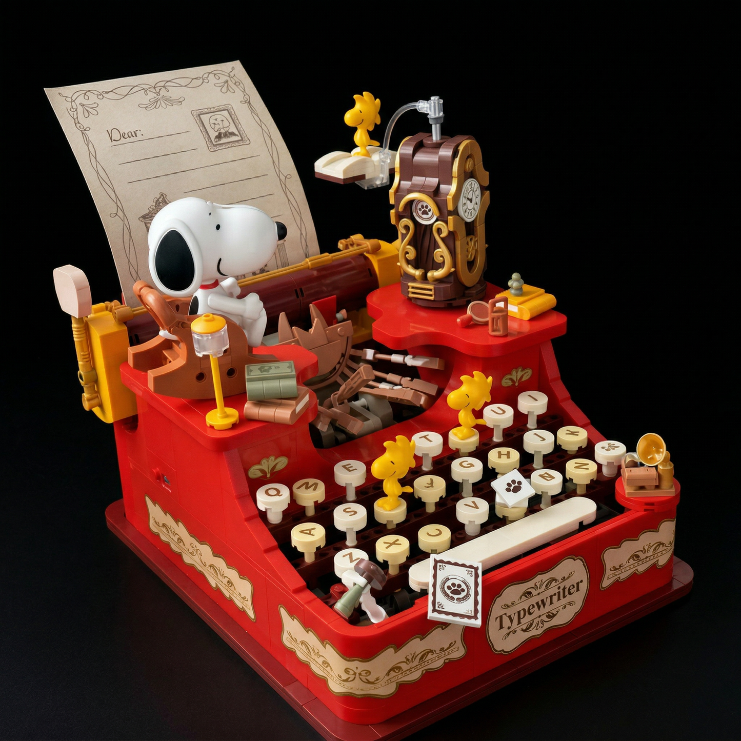 Snoopy - M&aacute;quina de Escrever (1468 pe&ccedil;as)