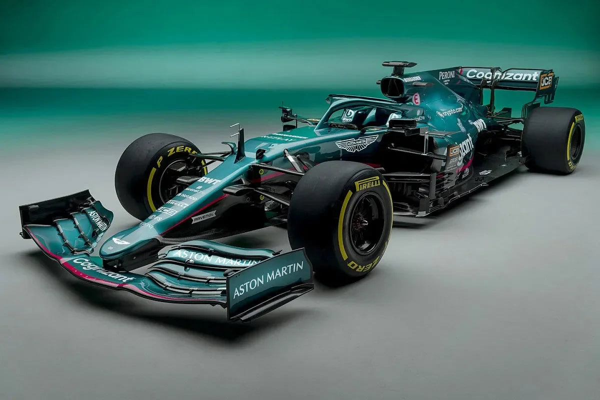 F&oacute;rmula 1 - Aston Martin AMR21 (1089 p&ccedil;s) - Brics Craft