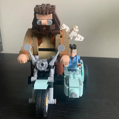 Harry Potter - Hagrid & Harry's Motocicleta (617 pe&ccedil;as)