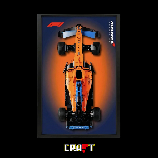 Quadro Fosco para a F&oacute;rmula-1 McLaren Team 2022