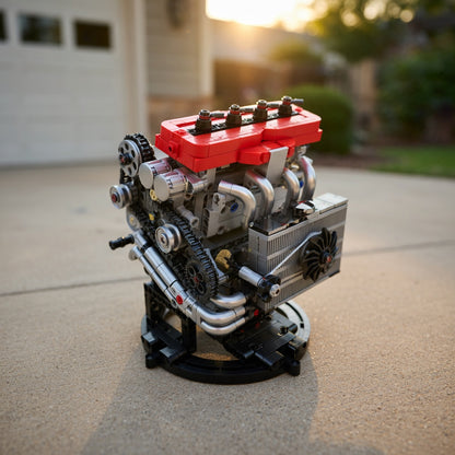 Motor 4G63T Turbo Inline-4 (811 pe&ccedil;as)