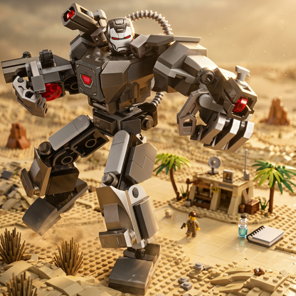 Rob&ocirc; do M&aacute;quina de Combate (154 pe&ccedil;as)