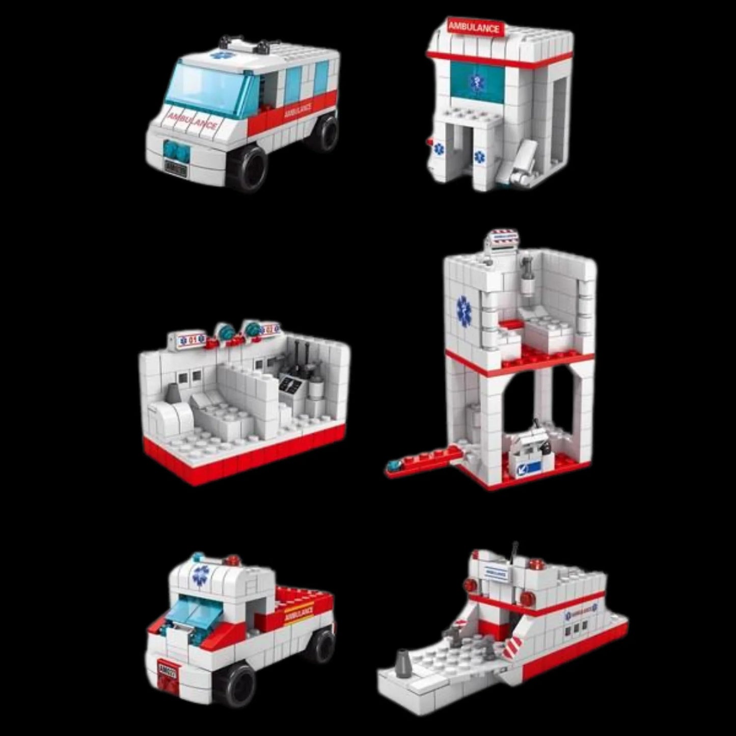 Ambul&acirc;ncia M&eacute;dica (1000 pe&ccedil;as)