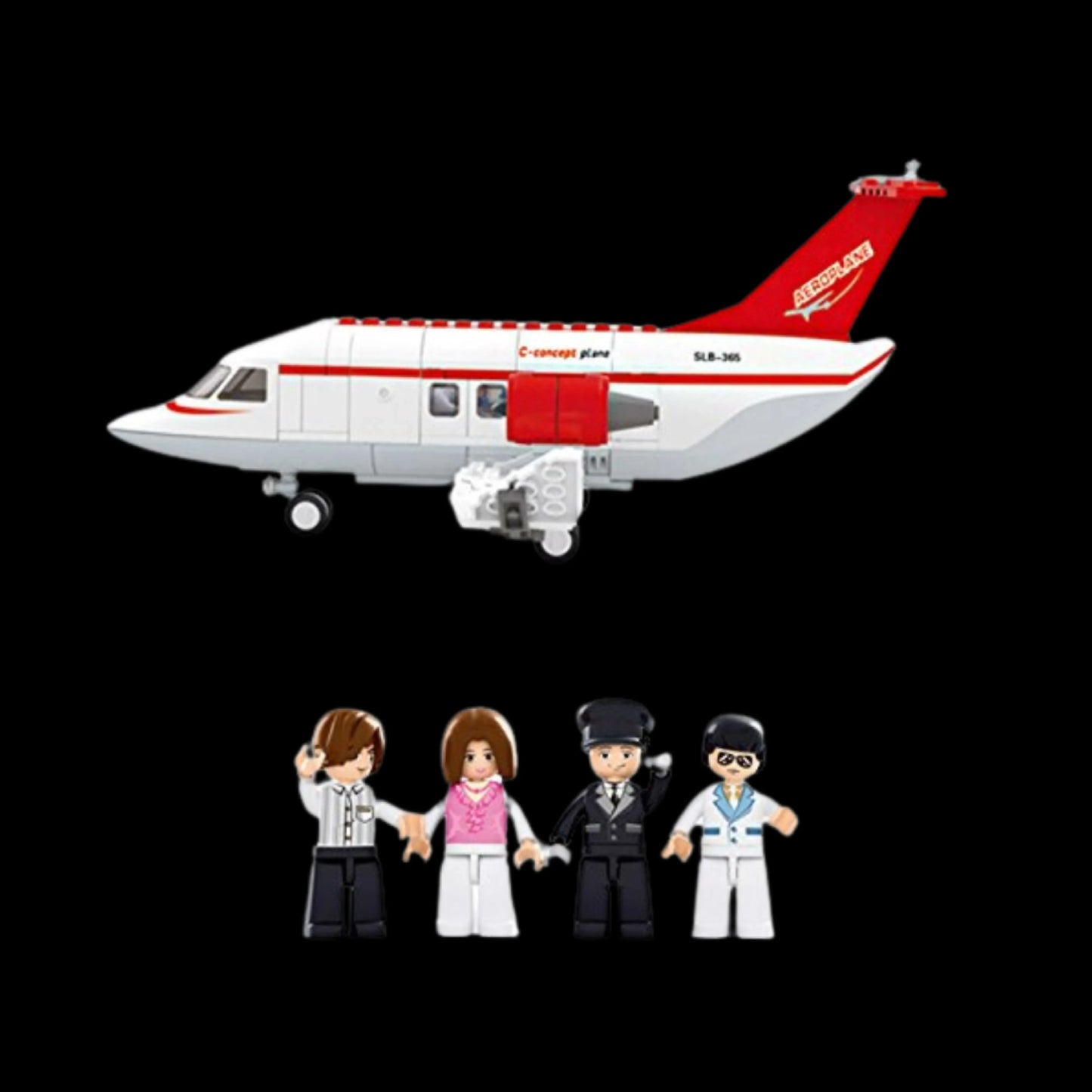 Avi&atilde;o (275 p&ccedil;s) - Brics Craft
