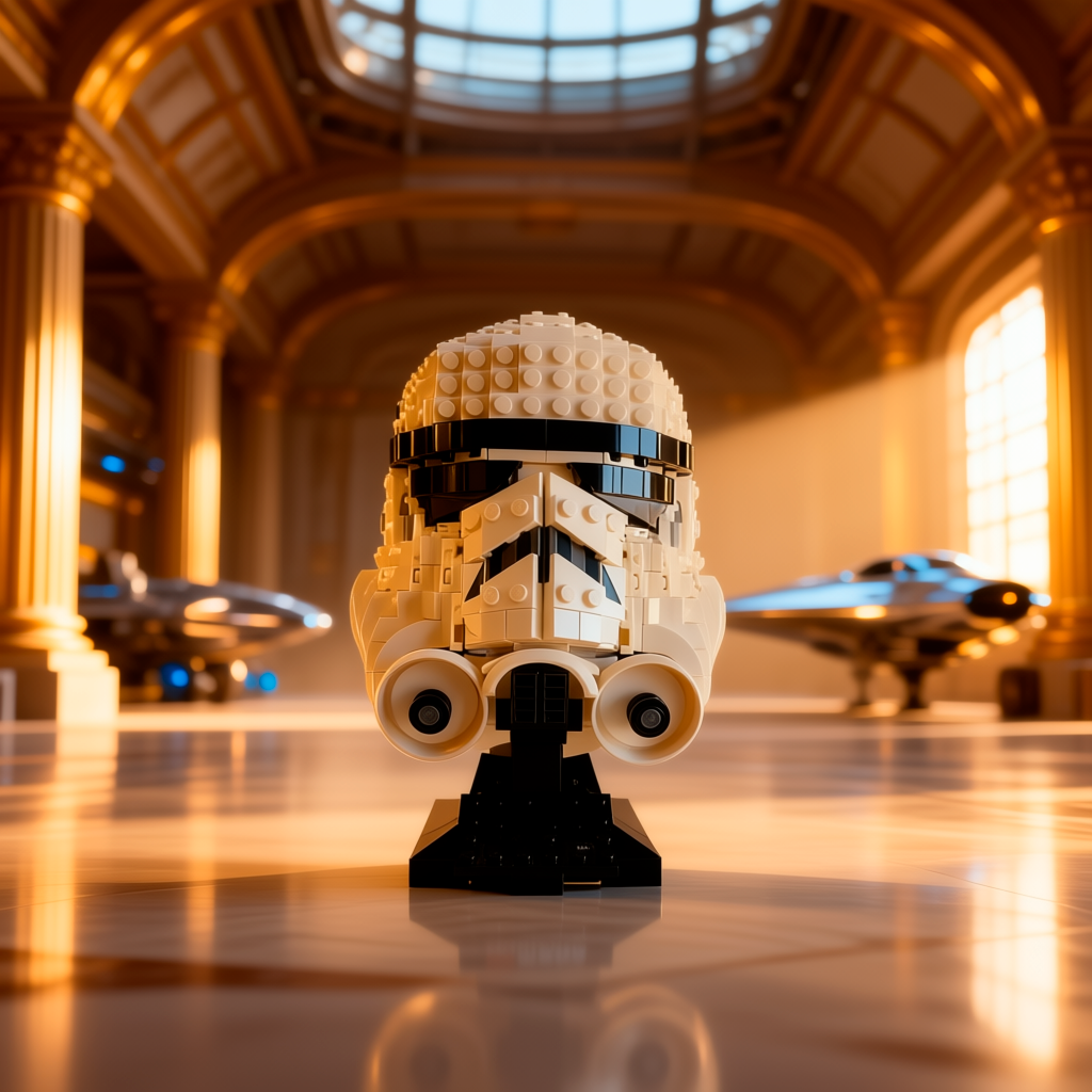 Star Wars - Capacete Stormtrooper (647 pe&ccedil;as)