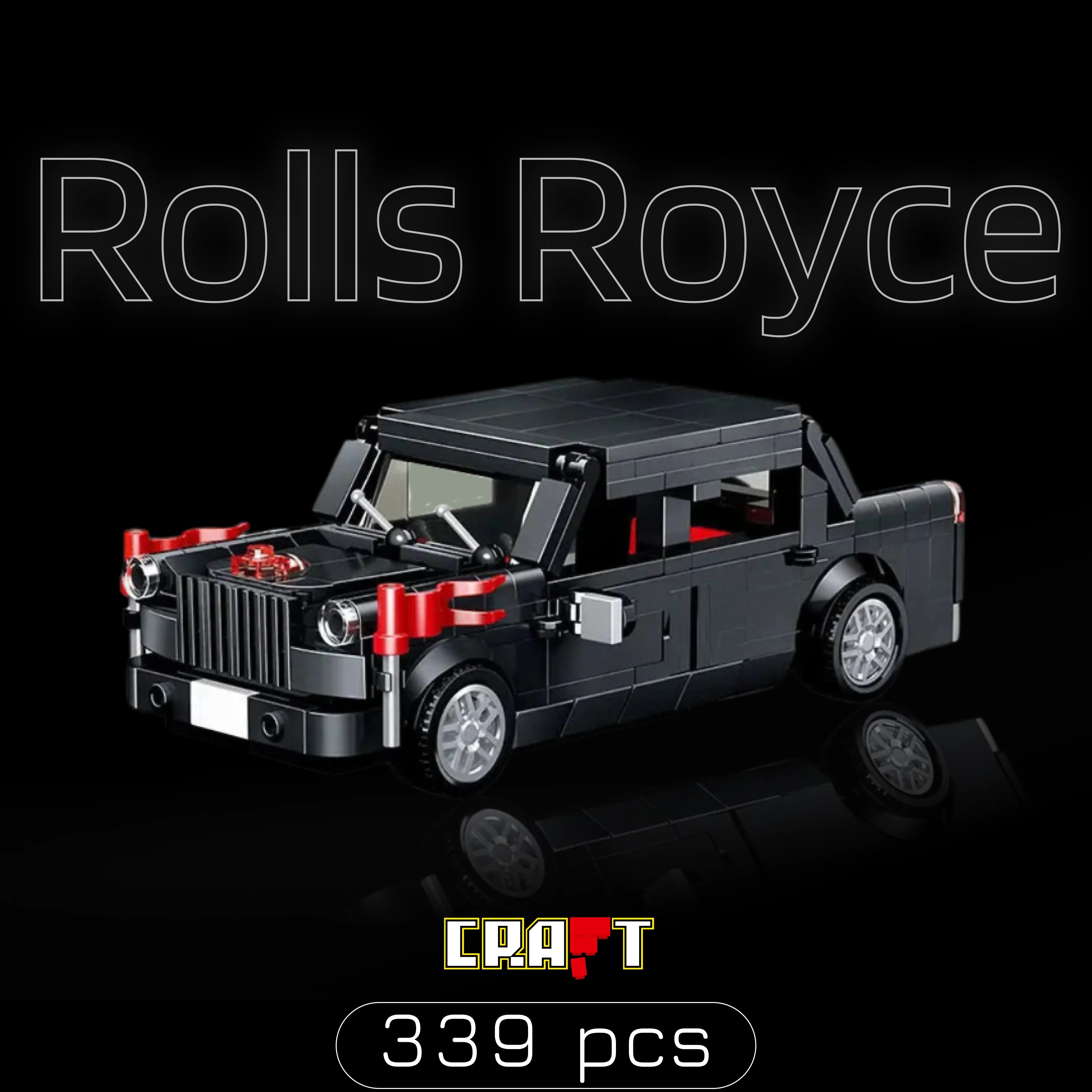 Rolls Royce Silver Shadow (339 p&ccedil;s) - Brics Craft
