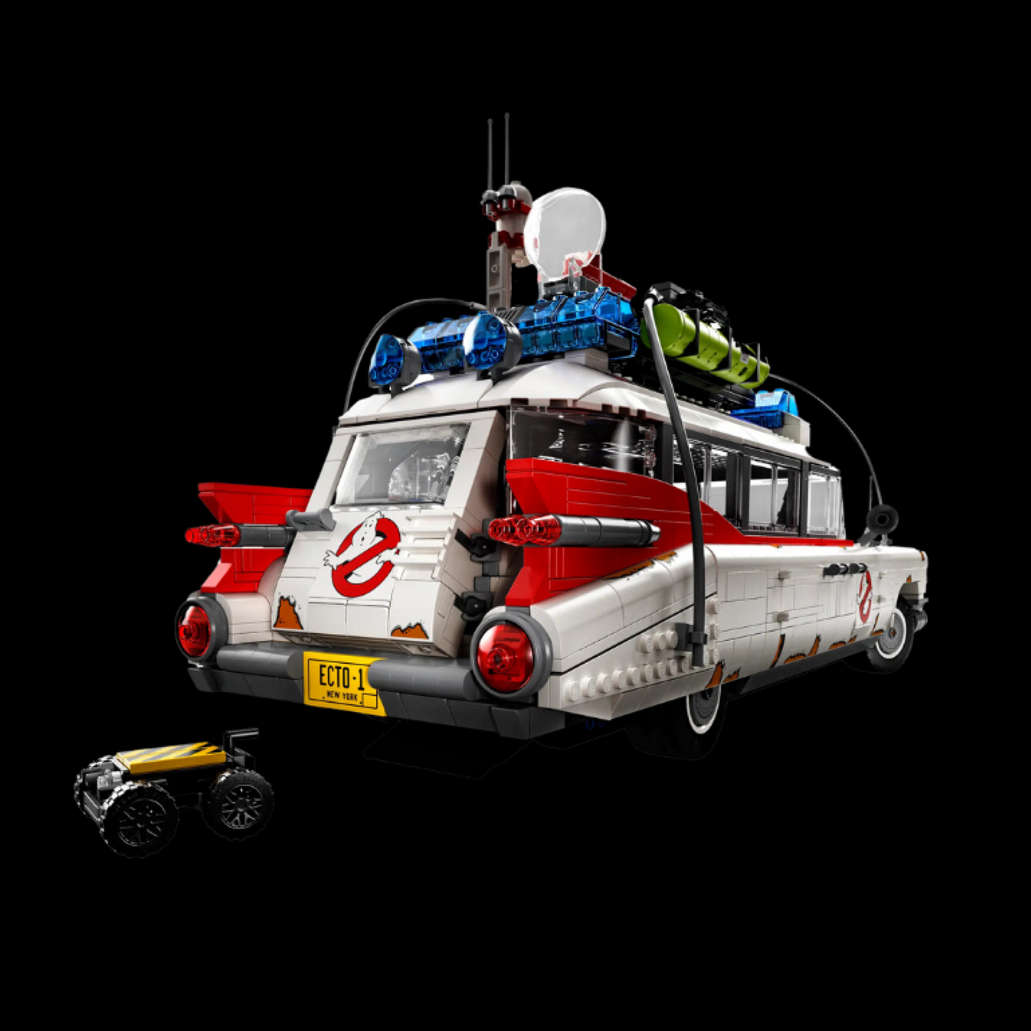 Cadillac ECTO-1 dos Ca&ccedil;a-Fantasmas (2352 pe&ccedil;as)