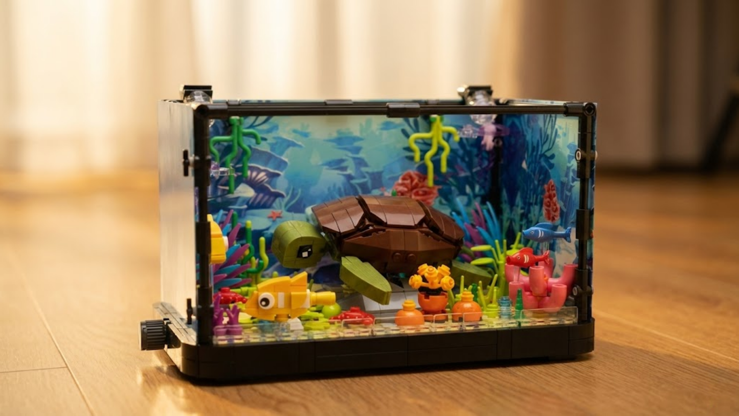 Aqu&aacute;rio Iluminado: Tartaruga (753 pe&ccedil;as)