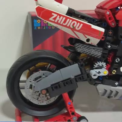 Compre Junto! Ducati V4 +Kawasaki Ninja H2R + Bugatti Diavel (2363 pe&ccedil;as)