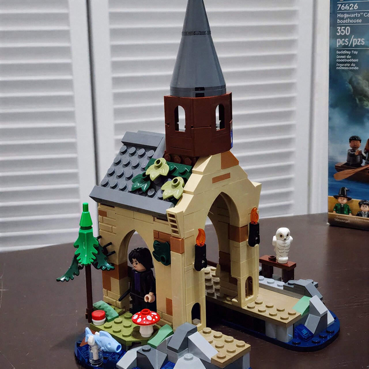 Harry Potter - Casa de Barco: Castelo de Hogwarts (350 pe&ccedil;as)