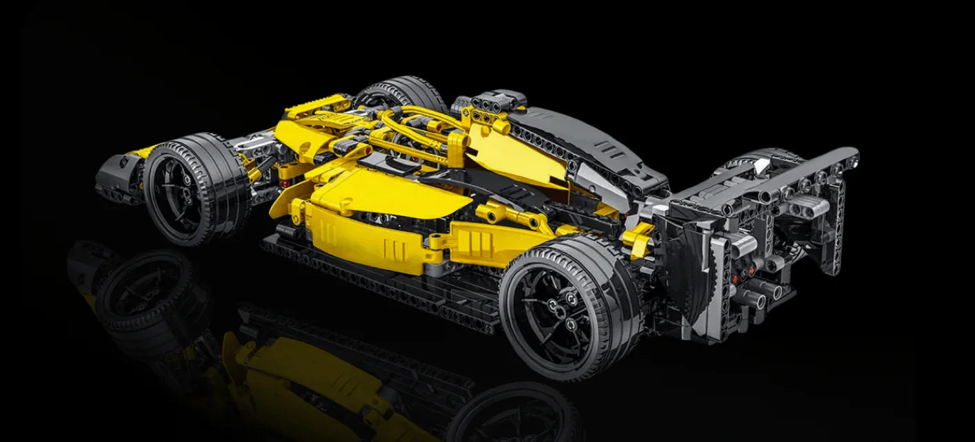 F&oacute;rmula 1 - Renault R.S.18 Amarela (1084 pcs) - Brics Craft