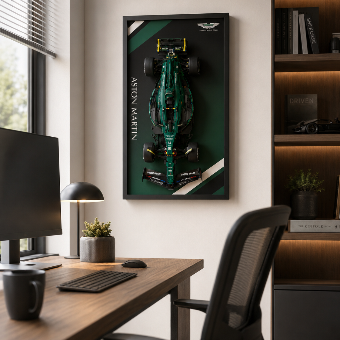 Quadro de Acr&iacute;lico para F&oacute;rmula 1 Aston Martin AMR24