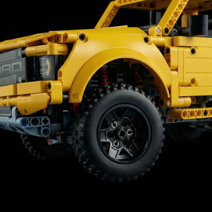 Ford F-150 Raptor Amarelo (1379 pe&ccedil;as)