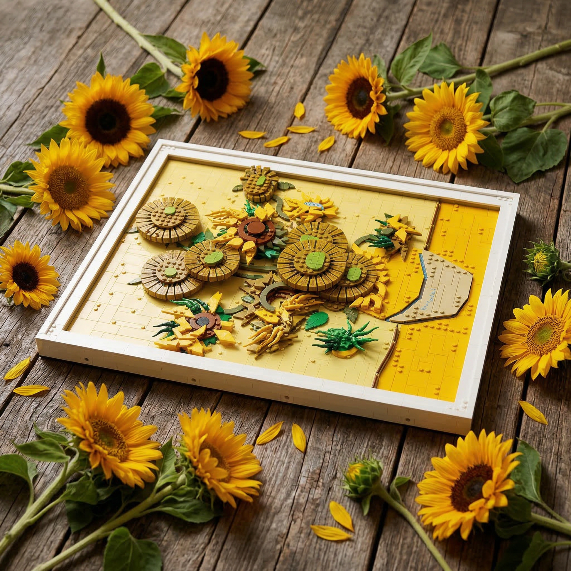 Os Girass&oacute;is de Van Gogh (2615 pe&ccedil;as)
