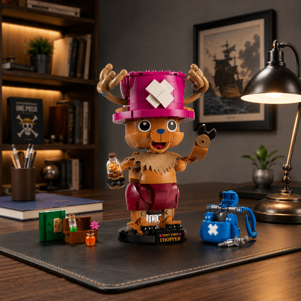 One Piece - Tony Tony Chopper (577 pe&ccedil;as) - m&iacute;dia narrativa 4