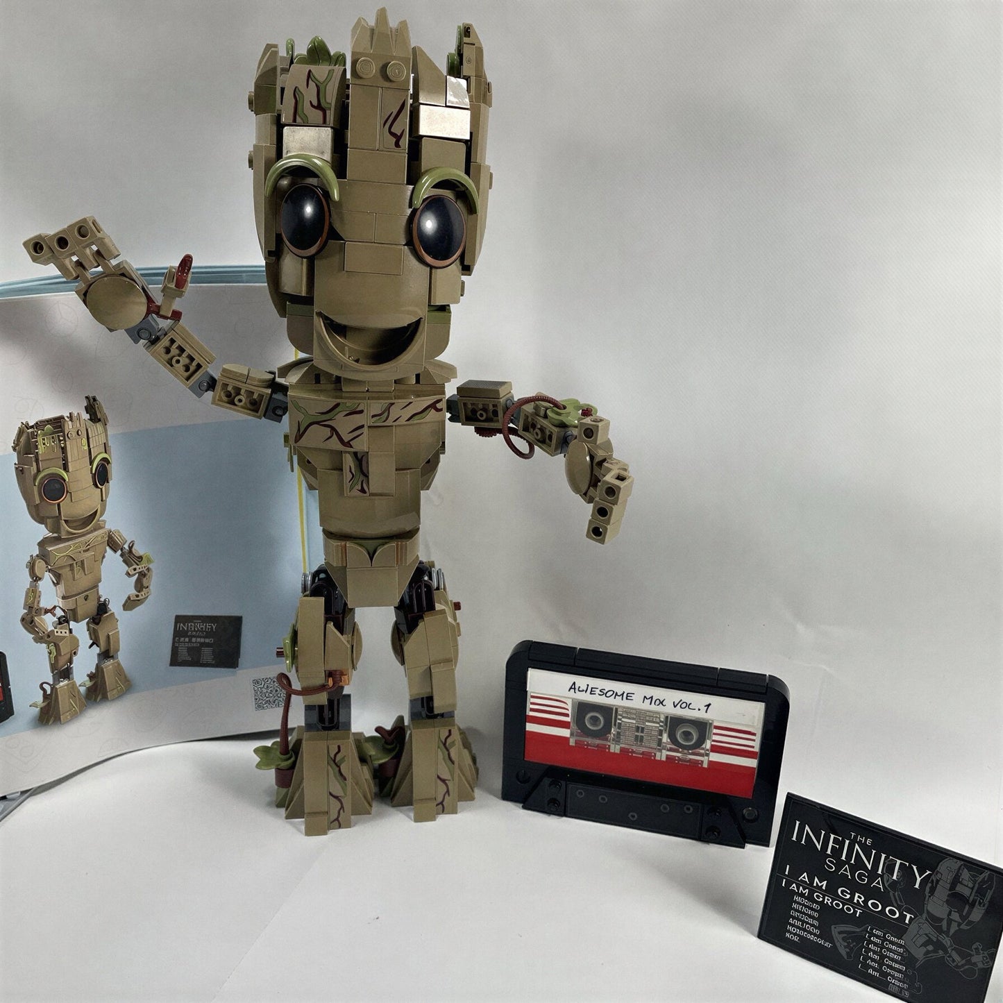 Baby Groot de Guardi&otilde;es da Gal&aacute;xia (476 pe&ccedil;as)