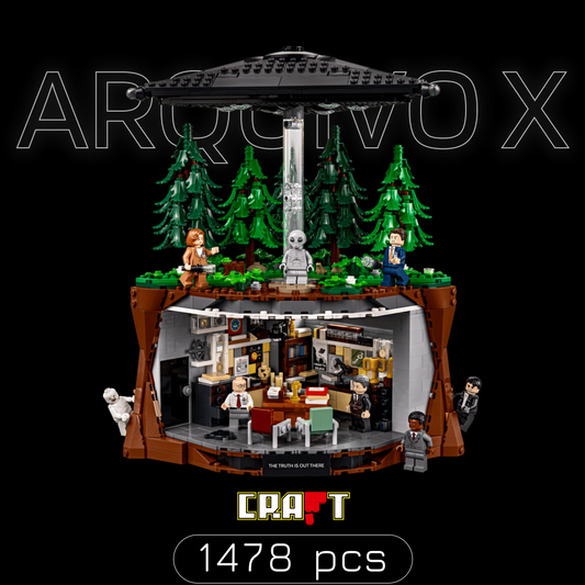 Capa aprovada do produto Arquivo X (1.478 pe&ccedil;as).