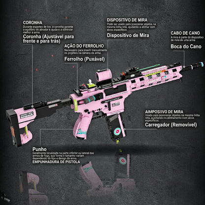 M4A1 Saccharine (1492 pe&ccedil;as)