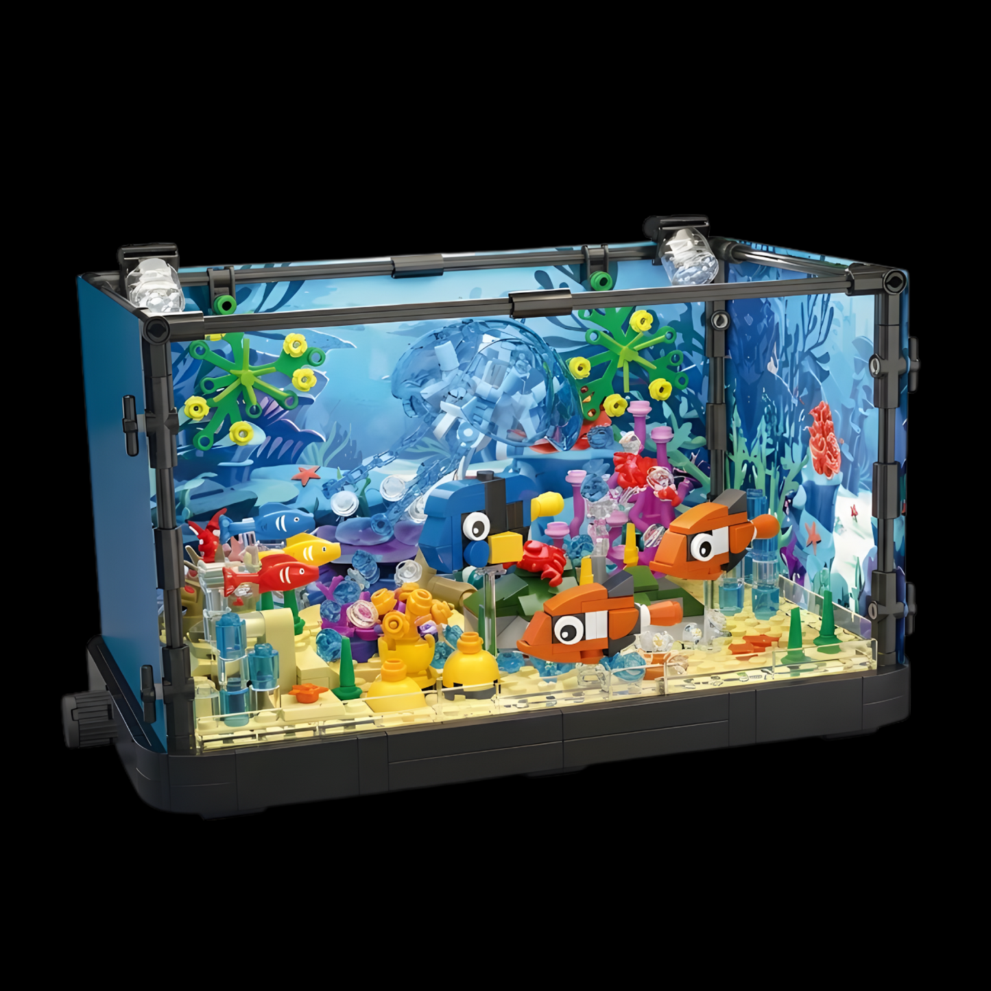 Aqu&aacute;rio Tropical: Corais Iluminados (725 pe&ccedil;as)