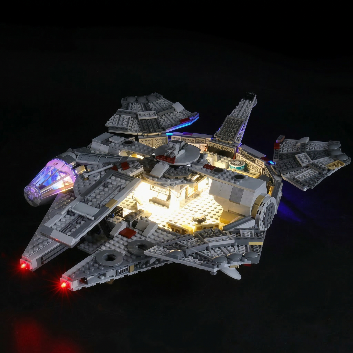 Ilumina&ccedil;&atilde;o para a Millennium Falcon (1381 pe&ccedil;as)
