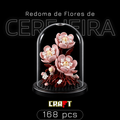 Redoma de Flores de Cerejeira (168 pe&ccedil;as)