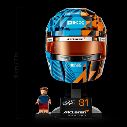 Capacete McLaren Mastercard - Oscar Piastri (793 pe&ccedil;as)