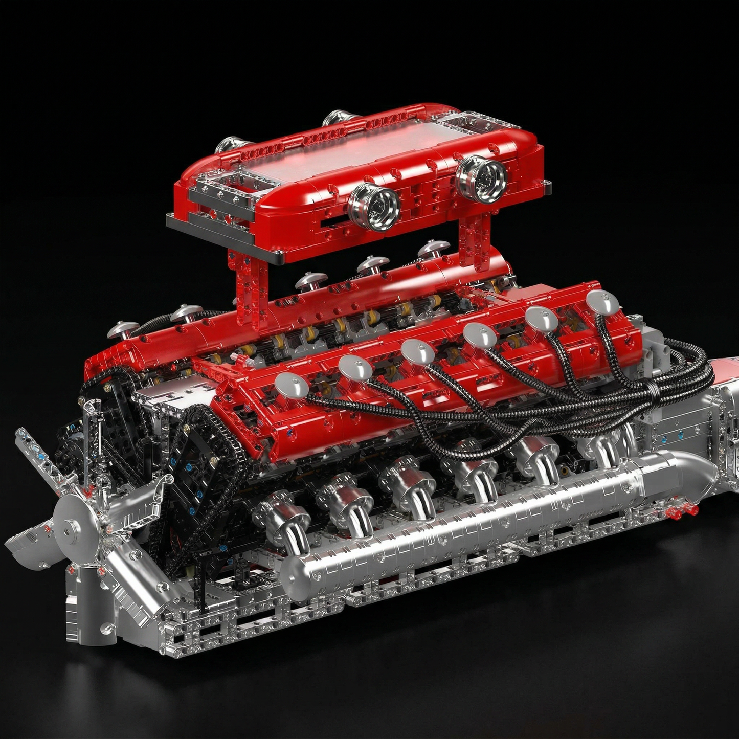Motor V12 Supercar Italiano (3.472 pe&ccedil;as)