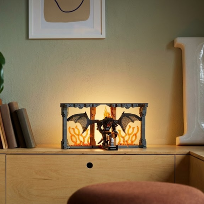 O Senhor dos An&eacute;is Book Nook: Balrog (1201 pe&ccedil;as)