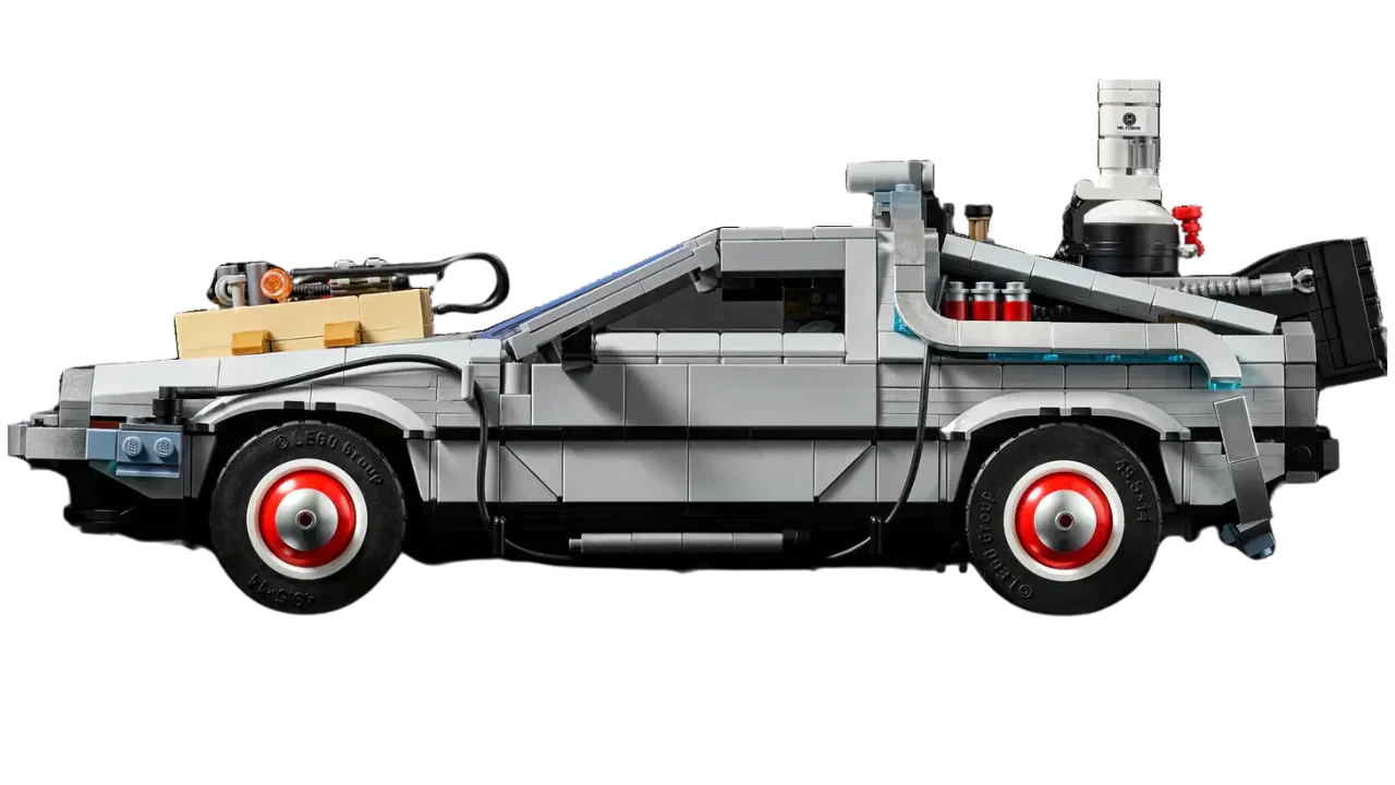 DMC DeLorean De Volta para o Futuro (1872 pe&ccedil;as) - Brics Craft