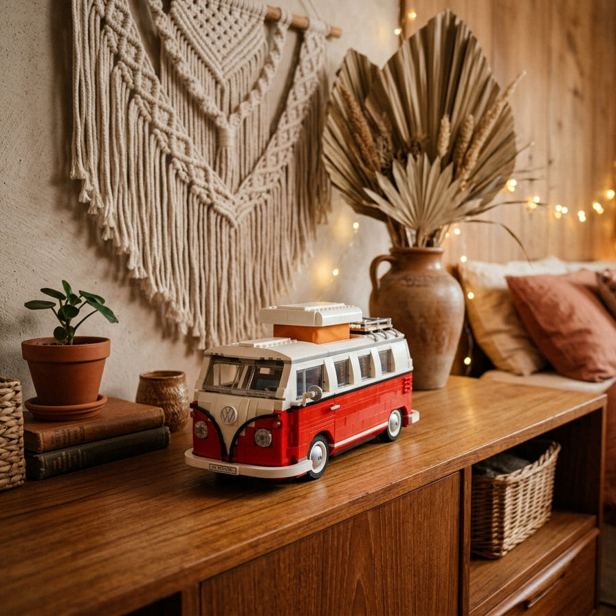 Combi T1 Volkswagen (1334 pe&ccedil;as) em Credenza de Quarto