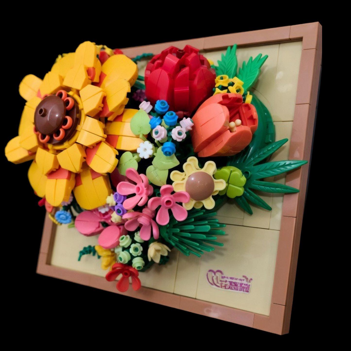 Moldura Floral 3D (781 pe&ccedil;as)