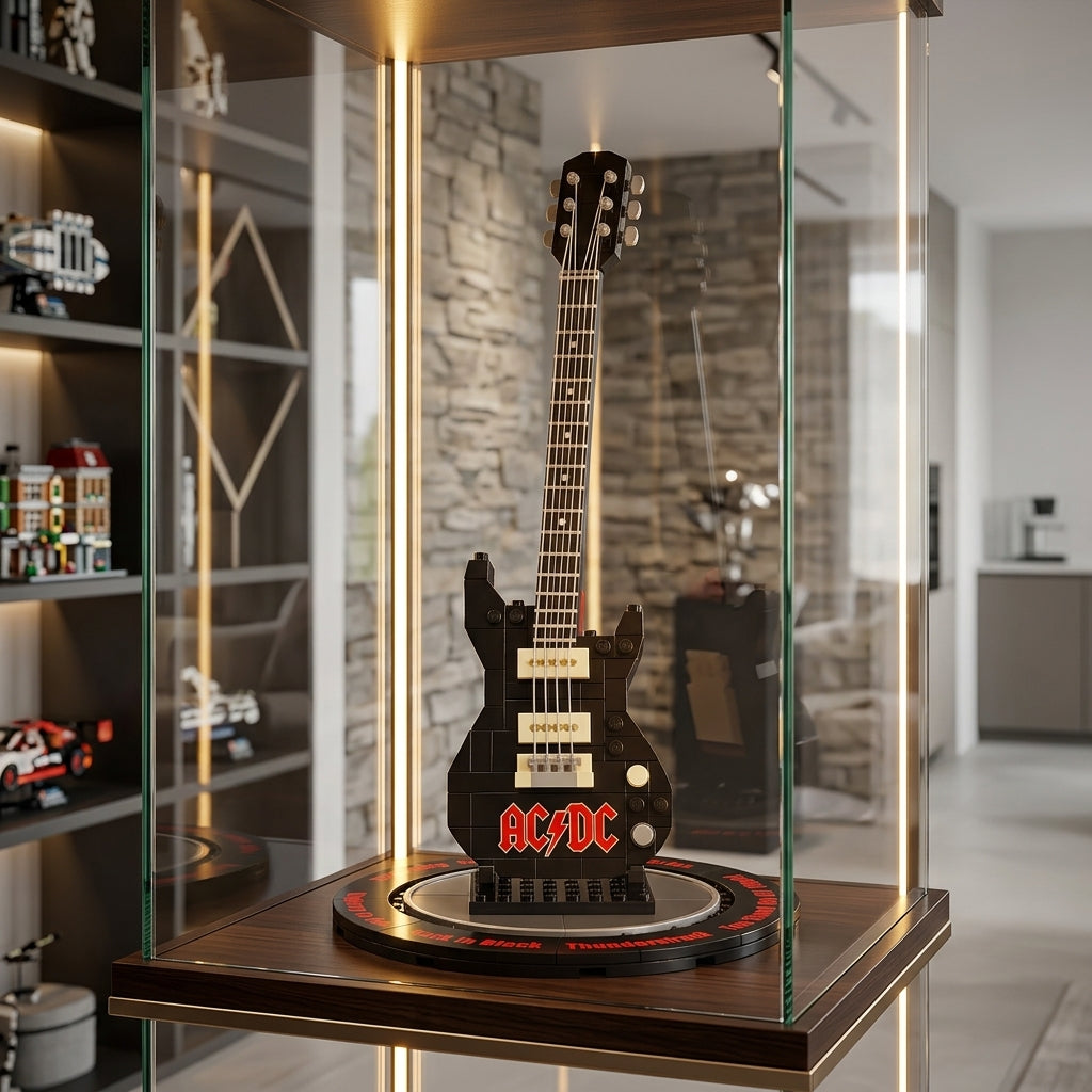 Guitarra AC/DC (247 pe&ccedil;as) - Ambiente Cen&aacute;rio 7