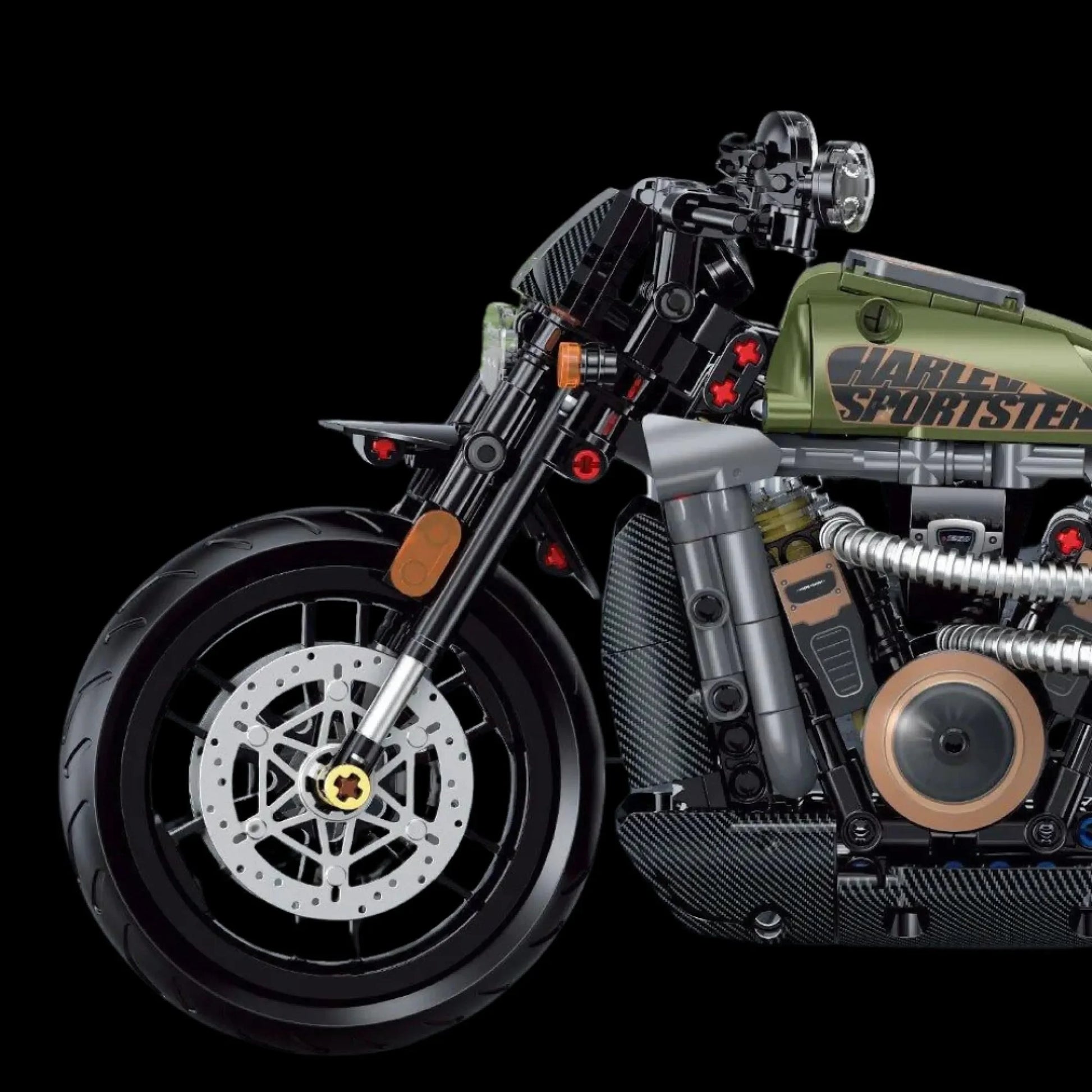 Harley Davidson (634 pe&ccedil;as) - Brics Craft