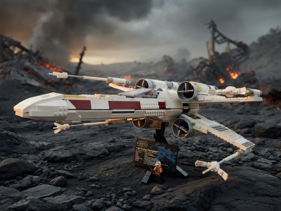 Star Wars - Ca&ccedil;a-Estelar X-Wing (1949 pe&ccedil;as)