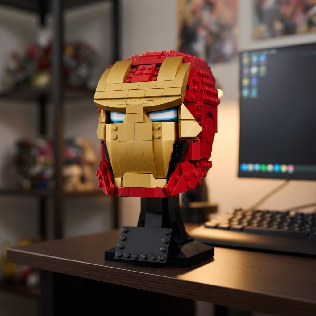 Capacete de Homem de Ferro (480 pe&ccedil;as)