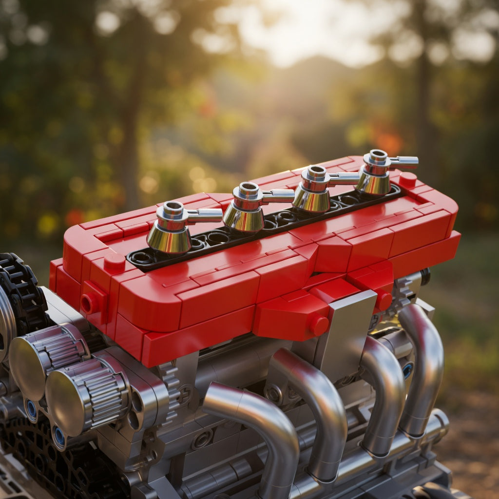 Motor 4G63T Turbo Inline-4 (811 pe&ccedil;as)