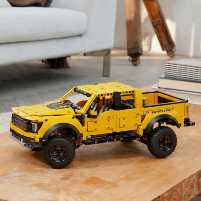 Ford F-150 Raptor Amarelo (1379 pe&ccedil;as)