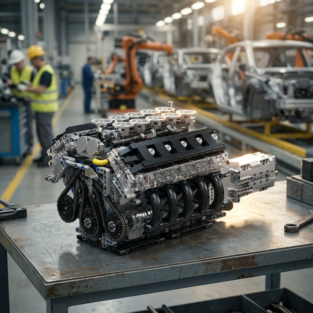 Motor V10 LFA (1834 pe&ccedil;as)
