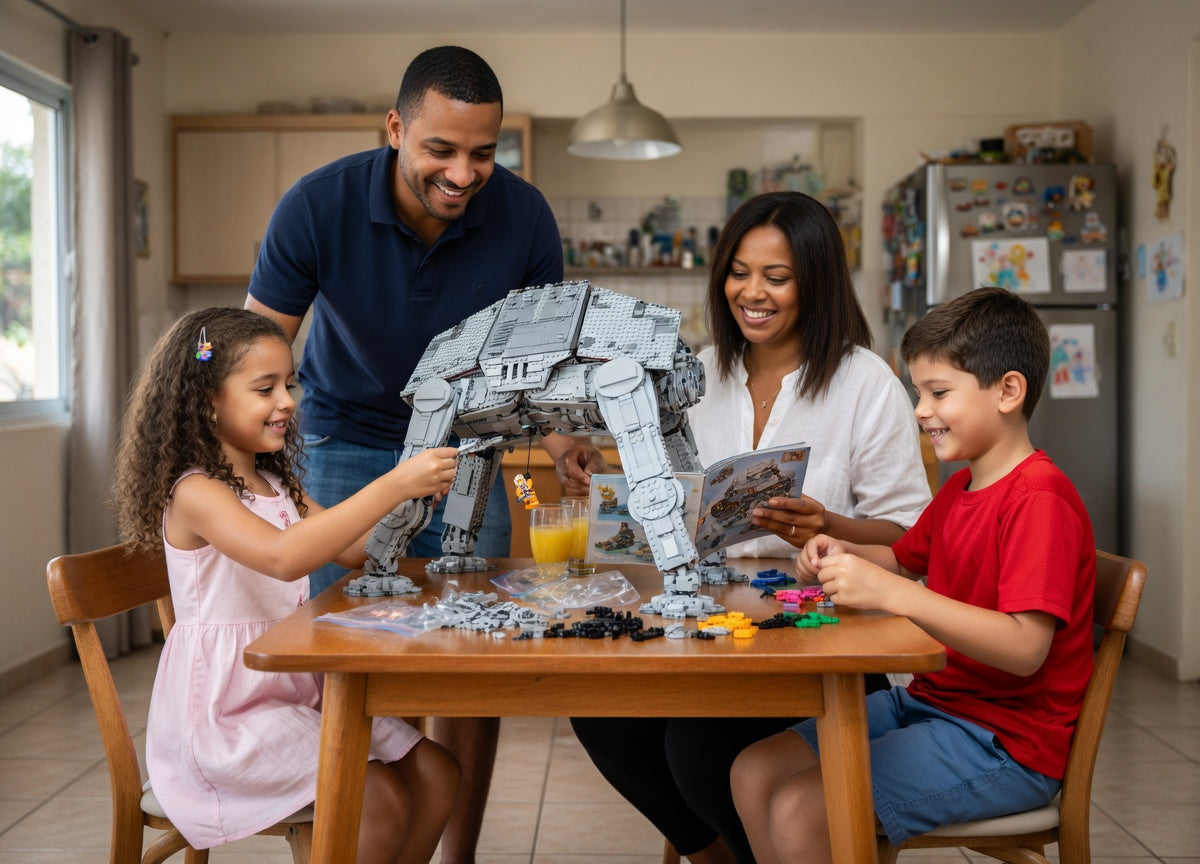 AT-AT render experi&ecirc;ncia 3 - Brics Craft