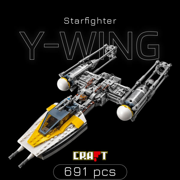 Star Wars - Y-Wing Starfighter (691 pe&ccedil;as)
